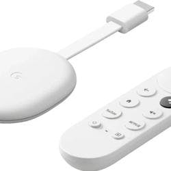 Google Chromecast with Google TV 4K and Voice Remote