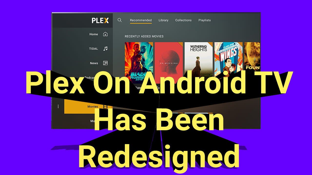 Plex on Android TV has a Redesign Available to Beta Testers